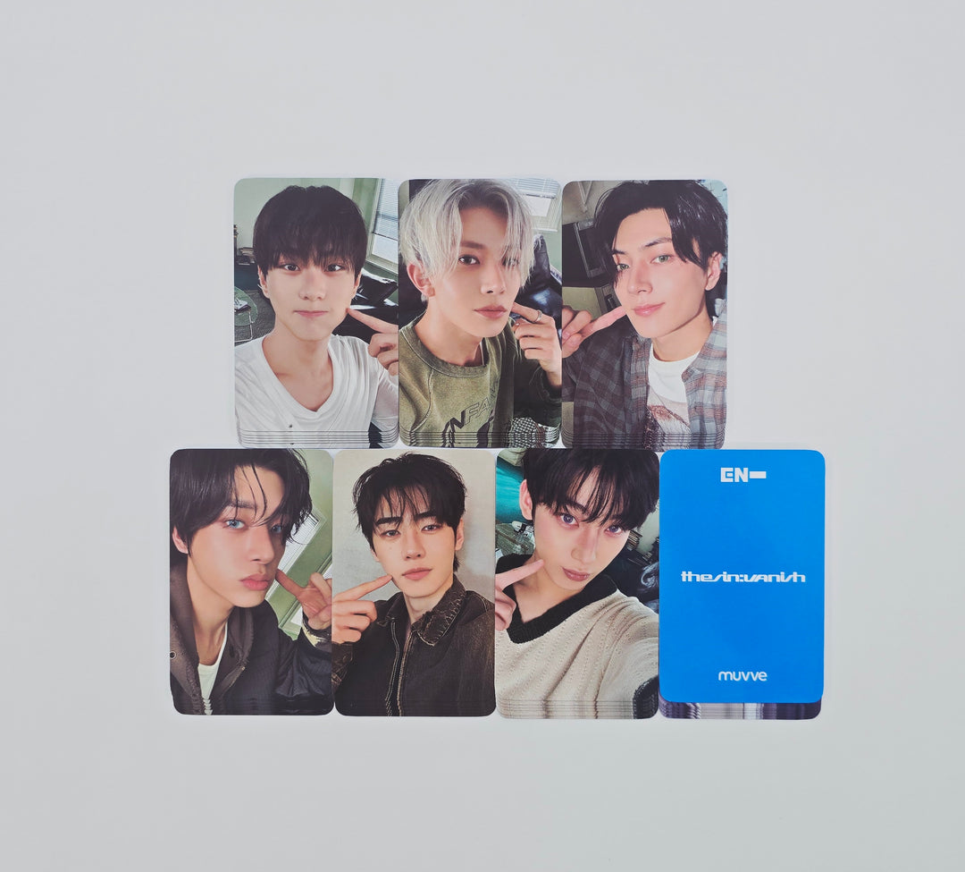 ENHYPEN "THE SIN : VANISH" - Muvve Lucky Draw Event Photocard [26.02.20]