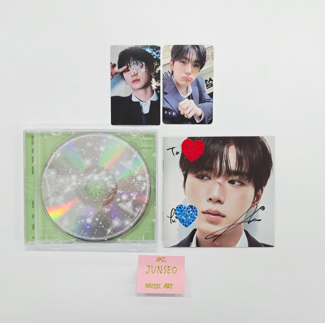 ALPHA DRIVE ONE "EUPHORIA" - Hand Autographed(Signed) Album [26.02.23]