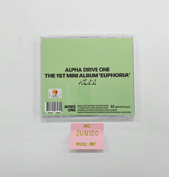 ALPHA DRIVE ONE "EUPHORIA" - Hand Autographed(Signed) Album [26.02.23]
