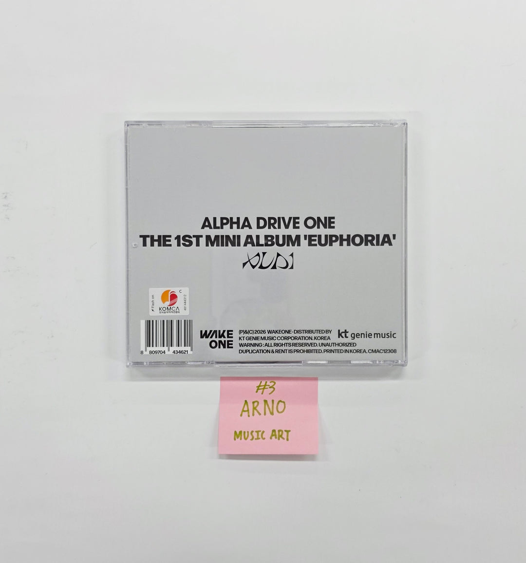 ALPHA DRIVE ONE "EUPHORIA" - Hand Autographed(Signed) Album [26.02.23]