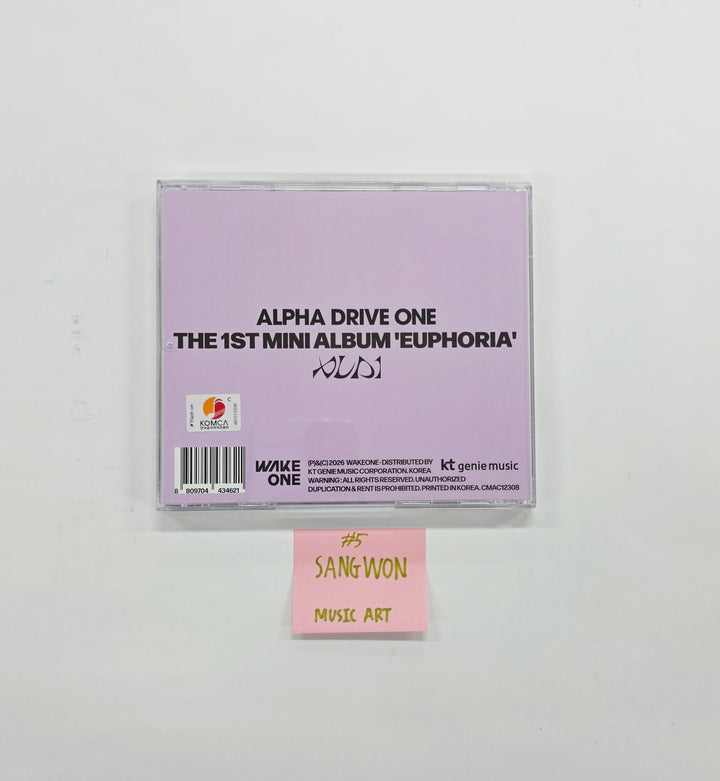 ALPHA DRIVE ONE "EUPHORIA" - Hand Autographed(Signed) Album [26.02.23]