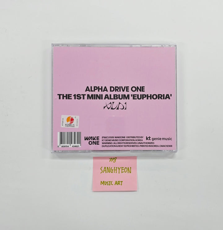 ALPHA DRIVE ONE "EUPHORIA" - Hand Autographed(Signed) Album [26.02.23]