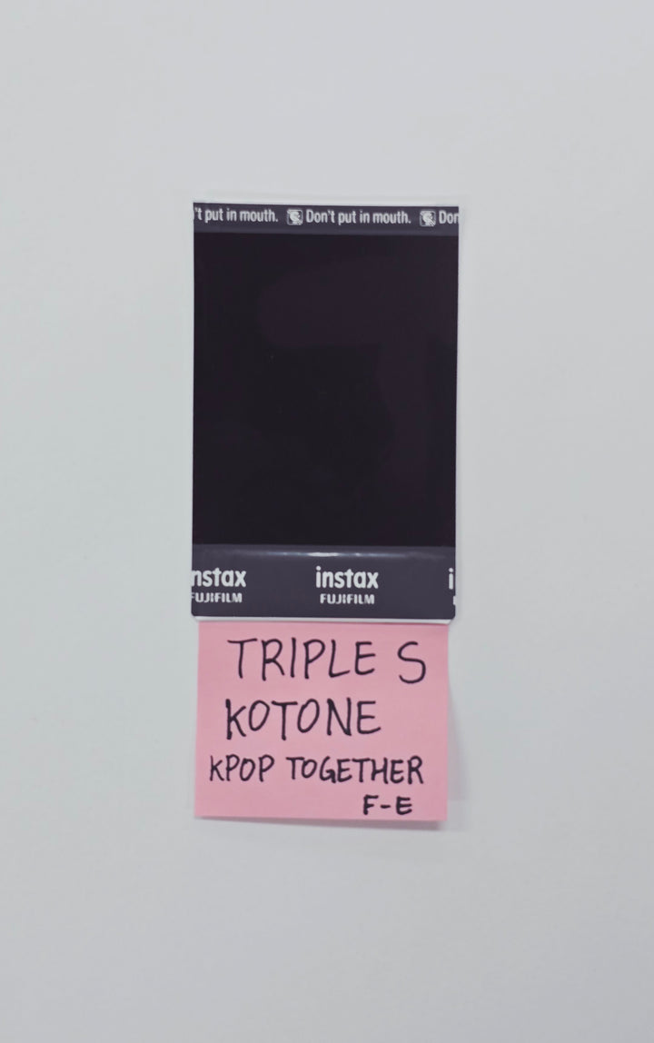 Kotone (of TripleS) -  Kpop Togther  Fansign Event Hand Autographed(Signed) Polaroid [26.02.23]