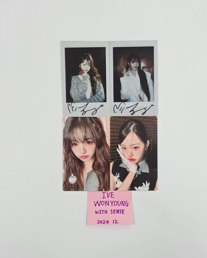 Jang Wonyoung (of IVE) - Wonyoung with SEBSE 2024.12 Event Photocards Set (4EA) [26.02.23]