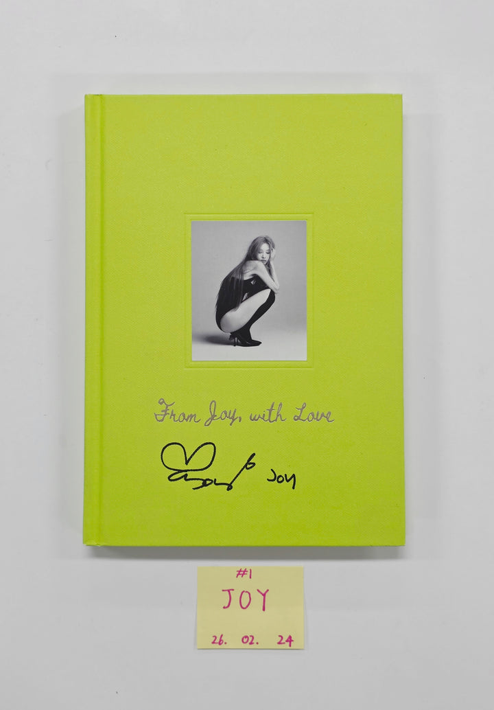 JOY (of Red Velvet) "From JOY, with Love" - Hand Autograhped(Signed) Promo Album [26.02.24]