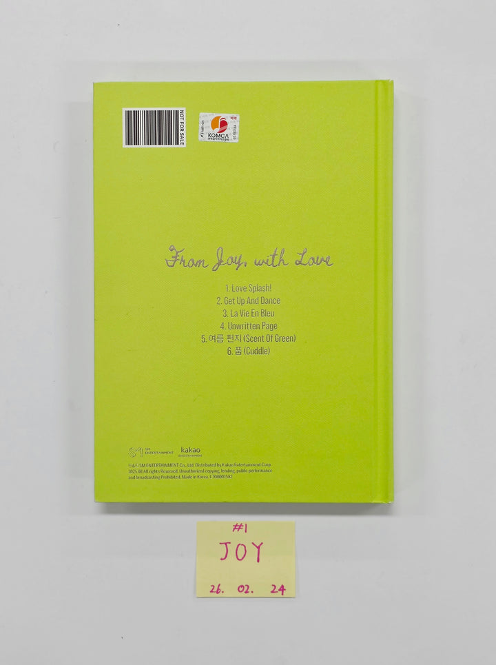 JOY (of Red Velvet) "From JOY, with Love" - Hand Autograhped(Signed) Promo Album [26.02.24]