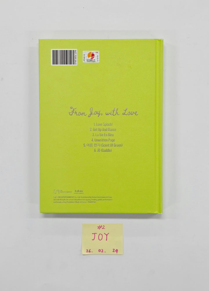 JOY (of Red Velvet) "From JOY, with Love" - Hand Autograhped(Signed) Promo Album [26.02.24]