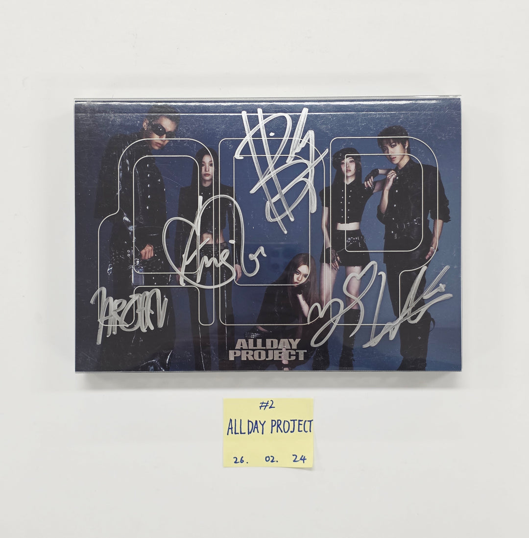 ALL DAY PROJECT "ALL DAY PROJECT", ALLDAY PROJECT "FAMOUS" - Hand Autographed(Signed) Promo Album [26.02.24]