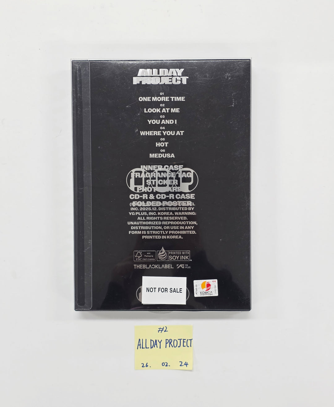 ALL DAY PROJECT "ALL DAY PROJECT", ALLDAY PROJECT "FAMOUS" - Hand Autographed(Signed) Promo Album [26.02.24]