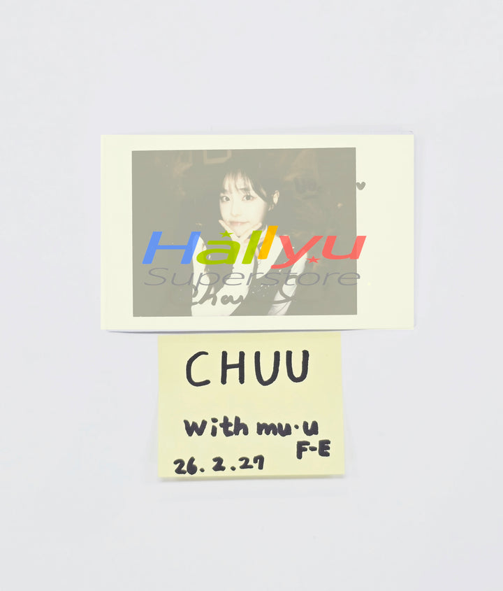 CHUU - Hand Autographed(Signed) Polaroid [26.02.27]