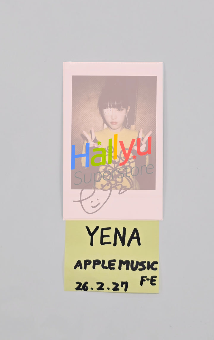 YENA - Hand Autographed(Signed) Polaroid [26.02.27]