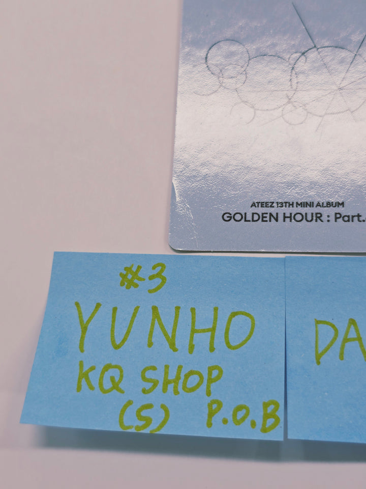 ATEEZ "GOLDEN HOUR : Part.4" - KQ Shop Pre-Order Benefit Photocard [26.02.27]