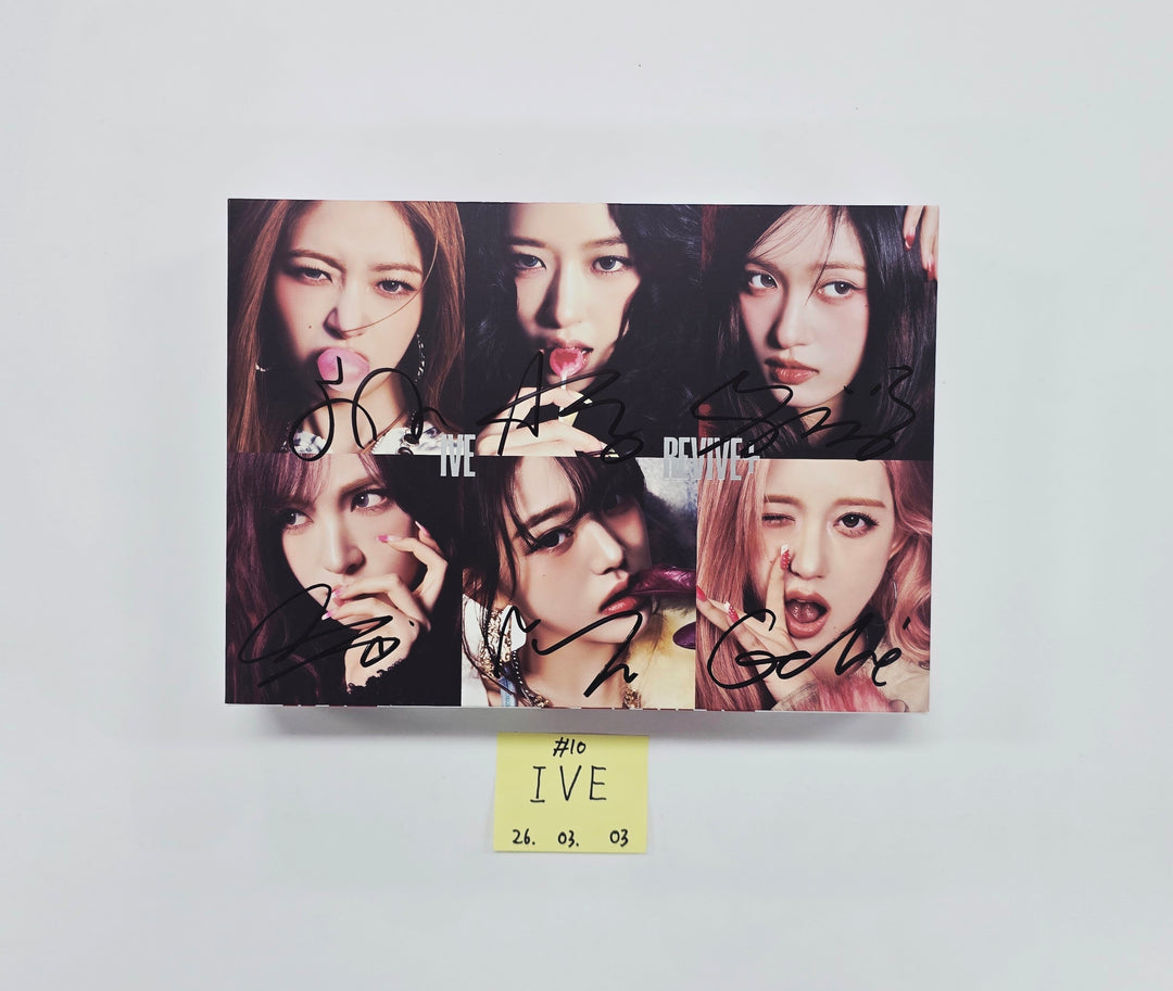 IVE "REVIVE+" - Hand Autographed(Signed) Promo Album [26.03.03]