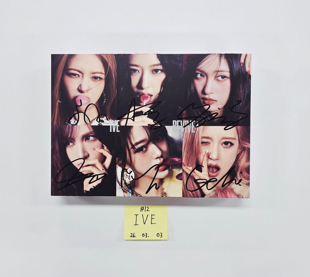 IVE "REVIVE+" - Hand Autographed(Signed) Promo Album [26.03.03]