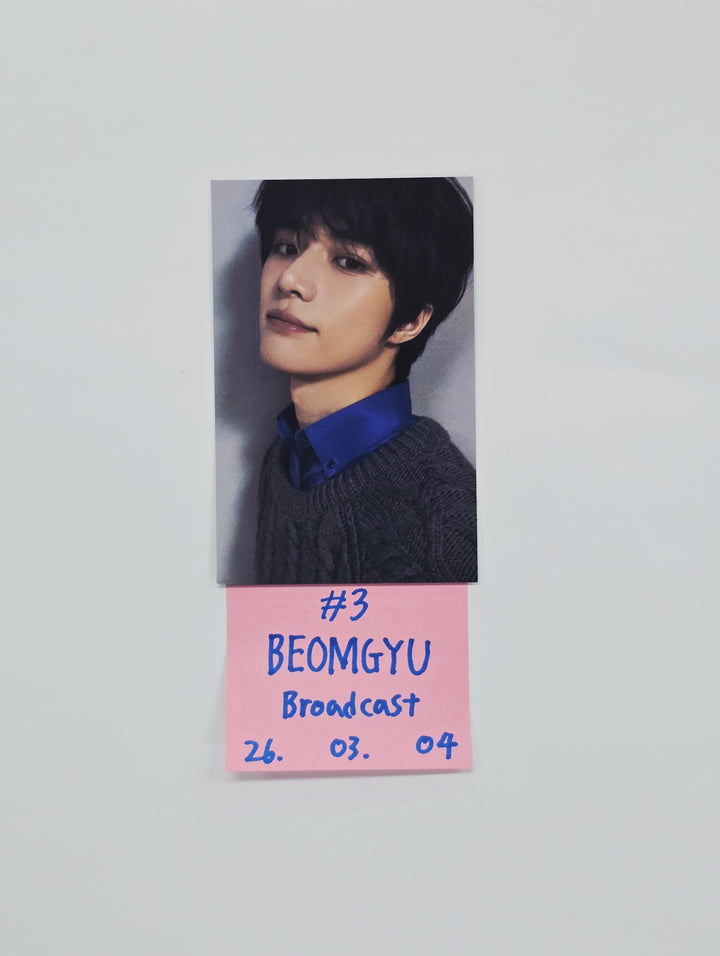 TXT - Broadcast Photocard [26.03.04]