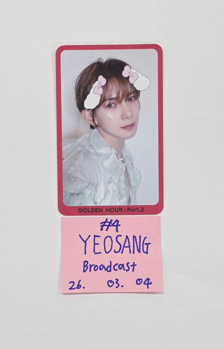 ATEEZ "GOLDEN HOUR : Part.2" - Broadcast Photocard [26.03.04]