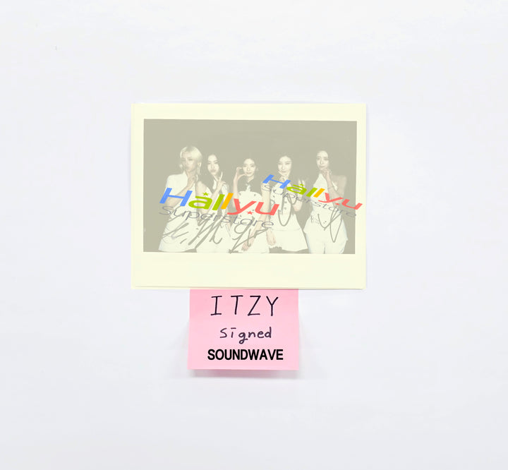 ITZY "TUNNEL VISION" - Hand Autographed(Signed) 2X Polaroid [26.03.04]