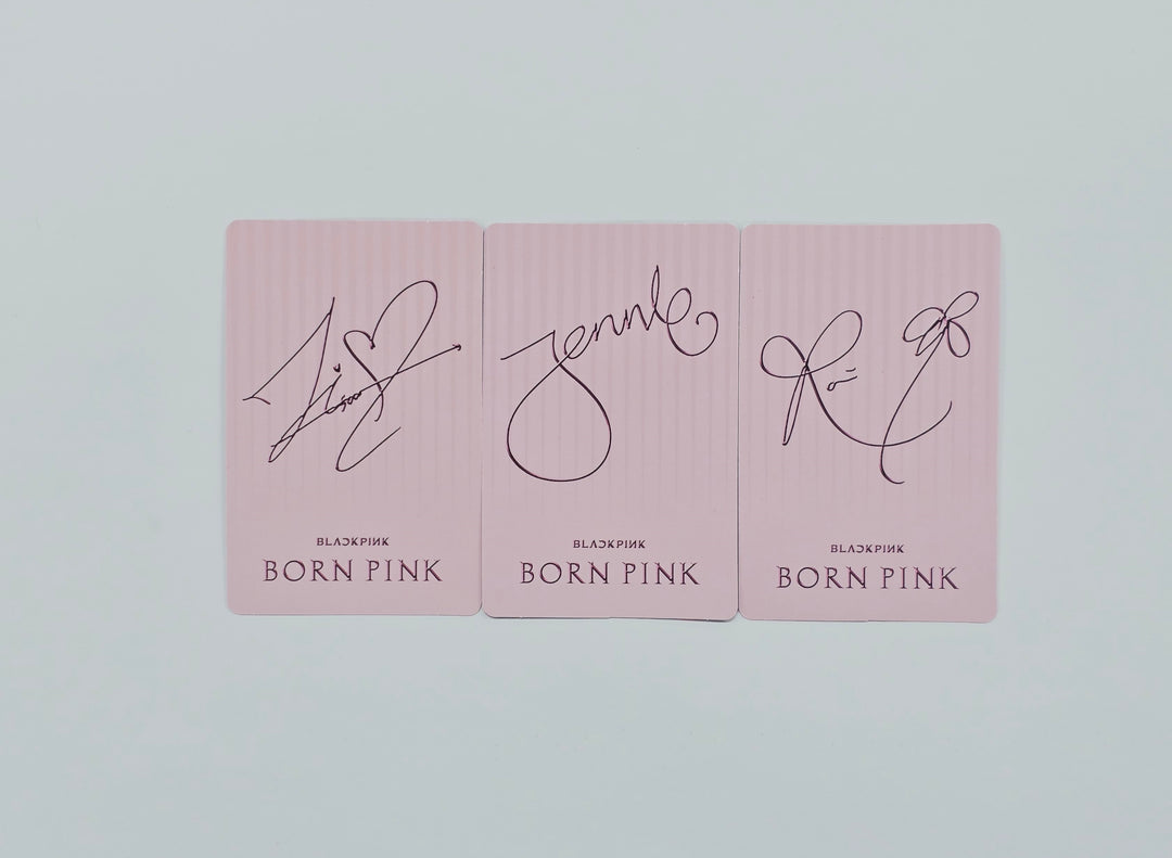 Black Pink "BORN PINK" - LP Event Photocard (Damaged) [26.03.04]