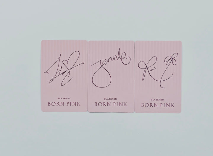 Black Pink "BORN PINK" - LP Event Photocard (Damaged) [26.03.04]