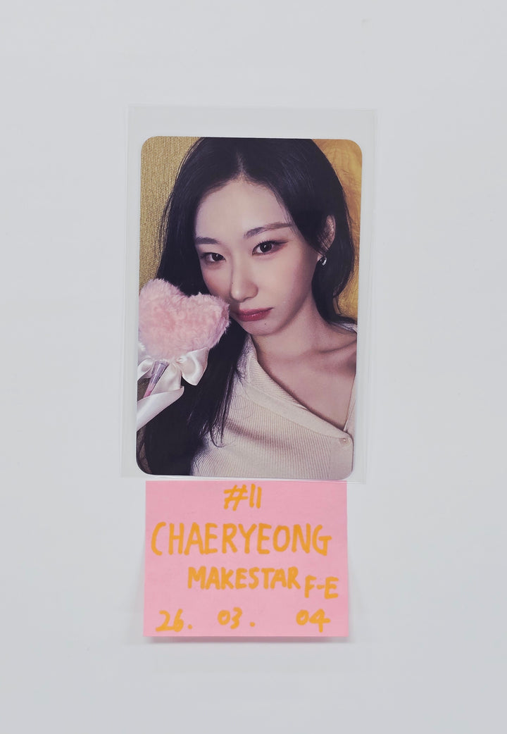 ITZY "TUNNEL VISION" - Makestar Fansign Event Photocard R8 (POCAALBUM Ver.) [26.03.04]