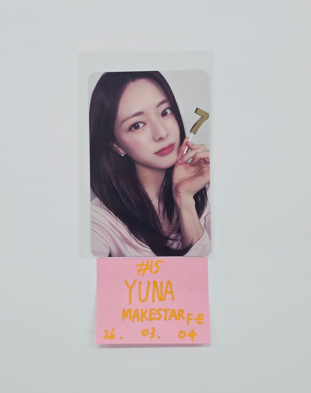 ITZY "TUNNEL VISION" - Makestar Fansign Event Photocard R8 (POCAALBUM Ver.) [26.03.04]