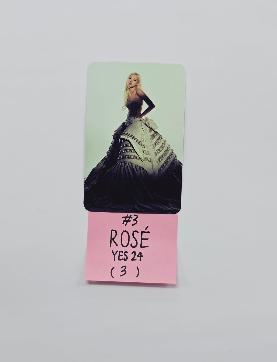 Black Pink "DEADLINE" - Yes24 Pre-Order Benefit Photocard (SILVER Ver.) [26.03.04]