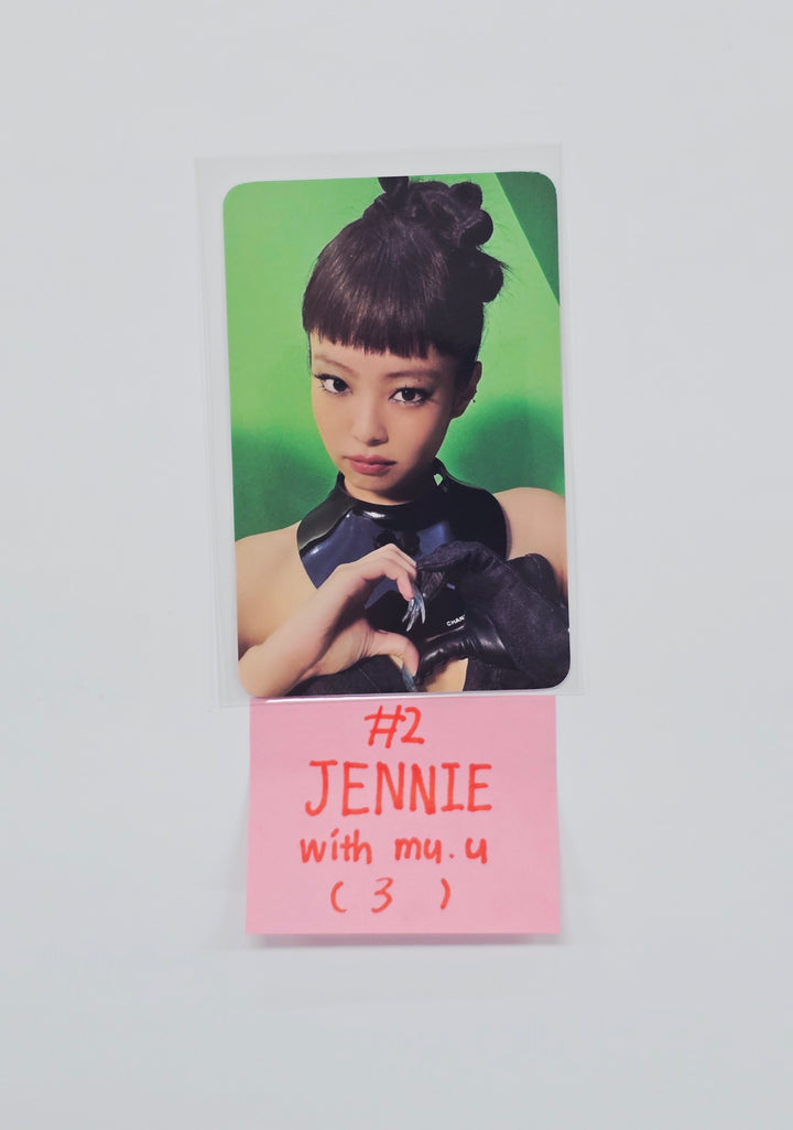 Black Pink "DEADLINE" - Withmuu Pre-Order Benefit Photocard, Postcard (SILVER Ver.) [26.03.04]