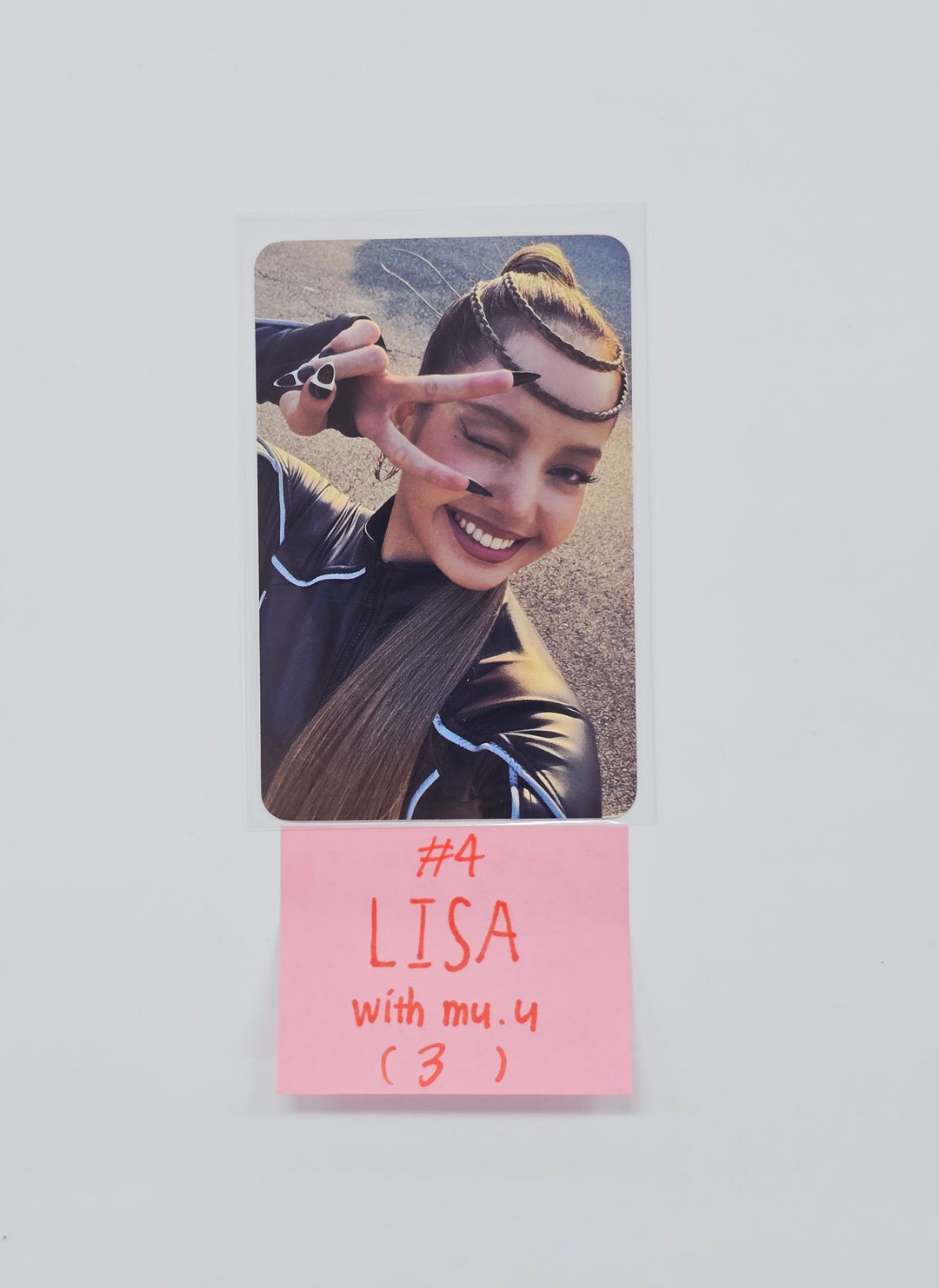 Black Pink "DEADLINE" - Withmuu Pre-Order Benefit Photocard, Postcard (SILVER Ver.) [26.03.04]