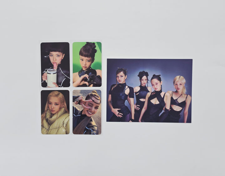 Black Pink "DEADLINE" - Withmuu Pre-Order Benefit Photocard, Postcard (SILVER Ver.) [26.03.04]