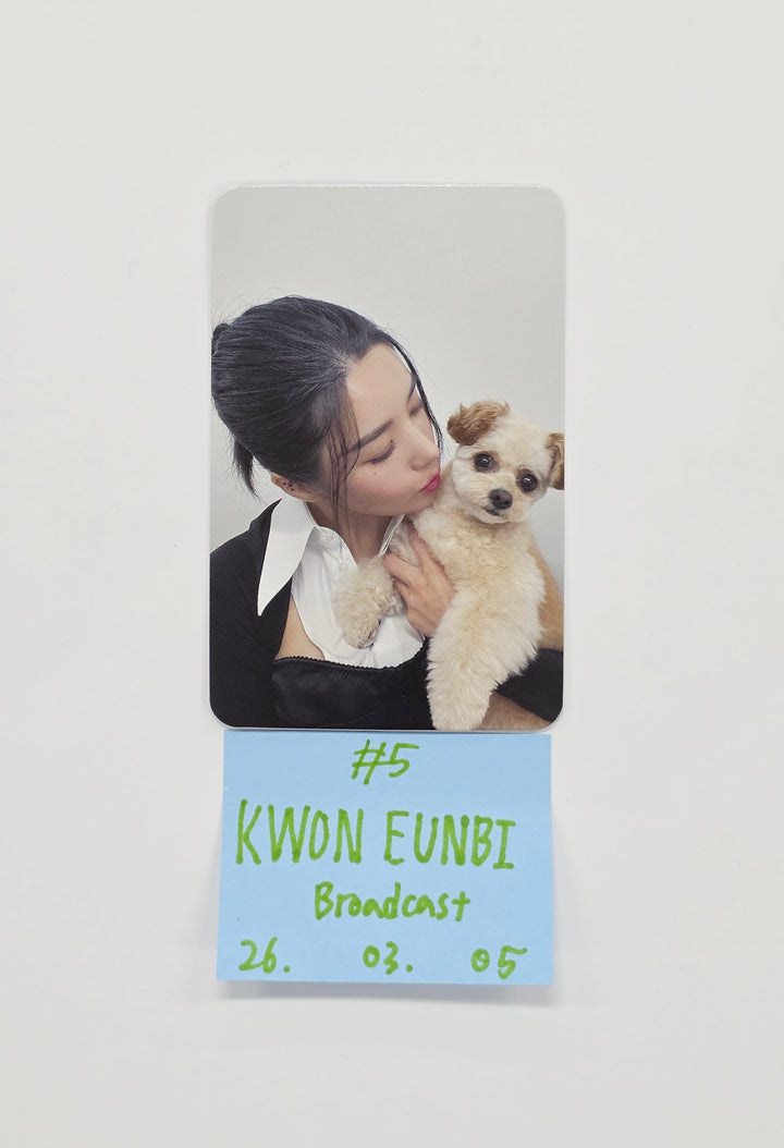 KWON EUNBI - Broadcast Photocard [26.03.05]