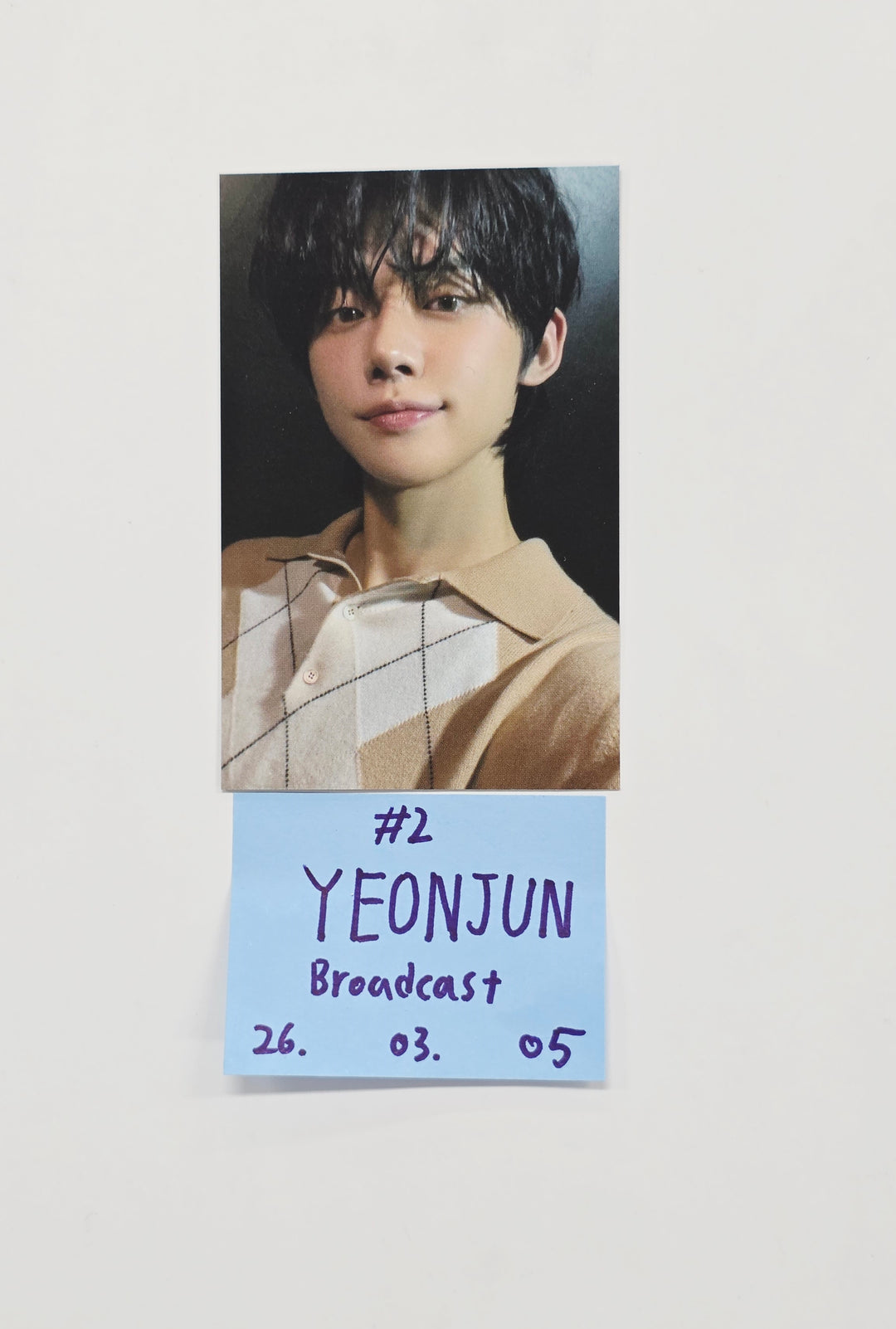 TXT - Broadcast Photocard [26.03.05]