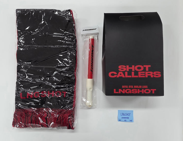 LNGSHOT "SHOT CALLERS" - Showcase Scarf + Light Stick [26.03.05]