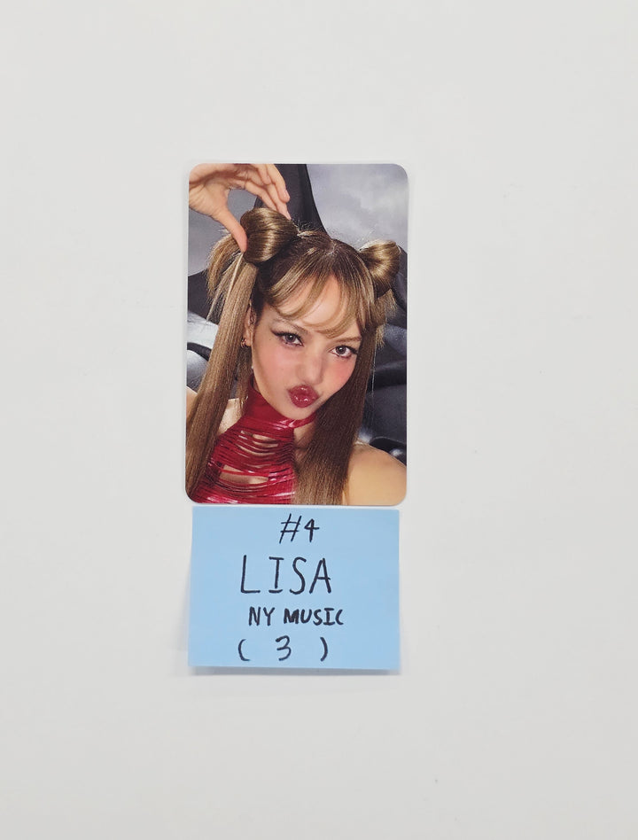 Black Pink "DEADLINE" - NY Music Pre-Order Benefit Photocard [26.03.05]