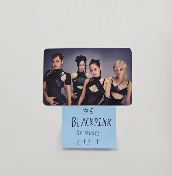 Black Pink "DEADLINE" - NY Music Pre-Order Benefit Photocard [26.03.05]