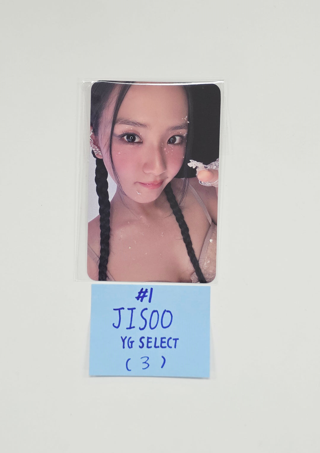 Black Pink "DEADLINE" - YG Select Pre-Order Benefit Photocard (GRAY Ver.) [26.03.05]