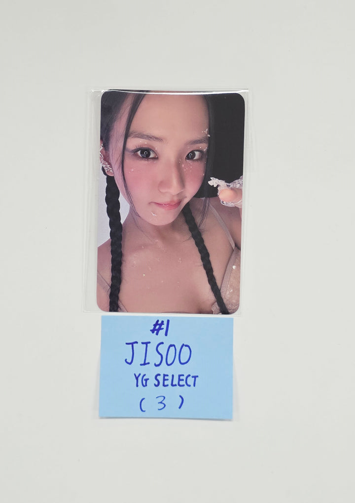 Black Pink "DEADLINE" - YG Select Pre-Order Benefit Photocard (GRAY Ver.) [26.03.05]