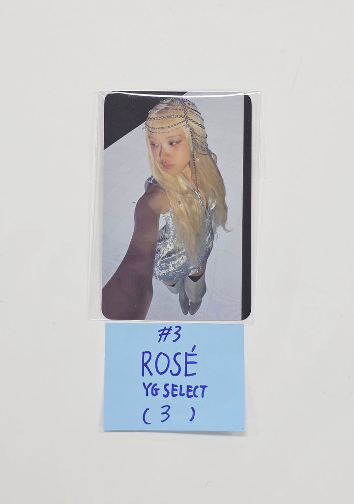 Black Pink "DEADLINE" - YG Select Pre-Order Benefit Photocard (GRAY Ver.) [26.03.05]