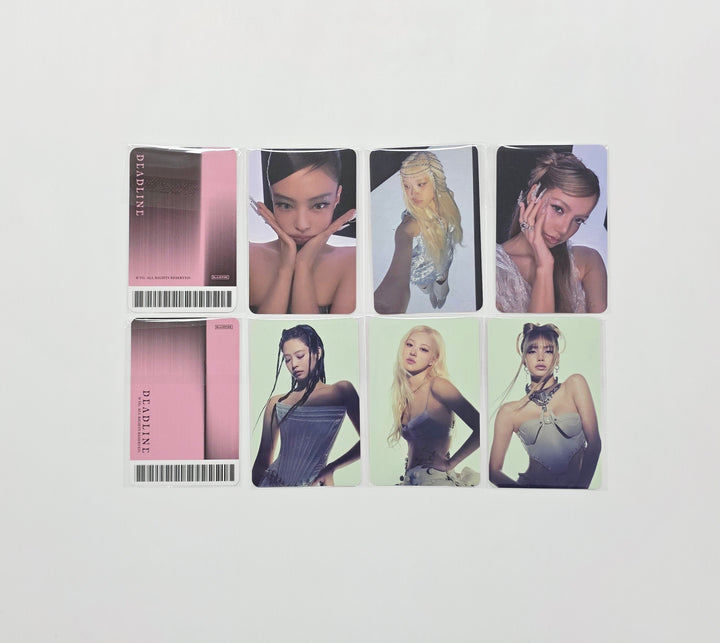 Black Pink "DEADLINE" - YG Select Pre-Order Benefit Photocard (GRAY Ver.) [26.03.05]