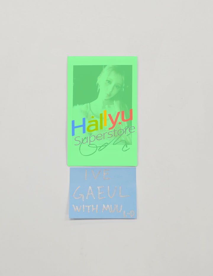 GAEUL (of IVE) "REVIVE+" - Hand Autographed(Signed) Poalroid [26.03.05]