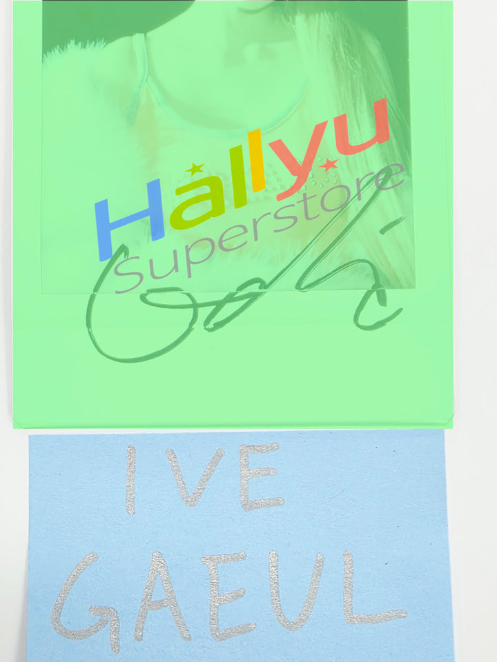 GAEUL (of IVE) "REVIVE+" - Hand Autographed(Signed) Poalroid [26.03.05]
