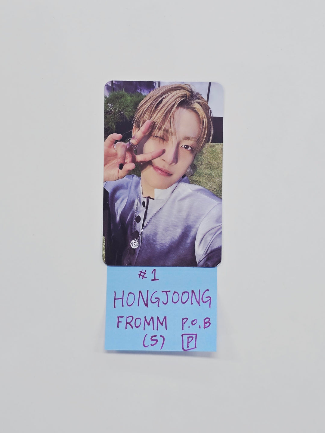 ATEEZ "GOLDEN HOUR : Part.4" - Fromm Store Pre-Order Benefit Photocard, Lenticular Photocard [26.03.05]