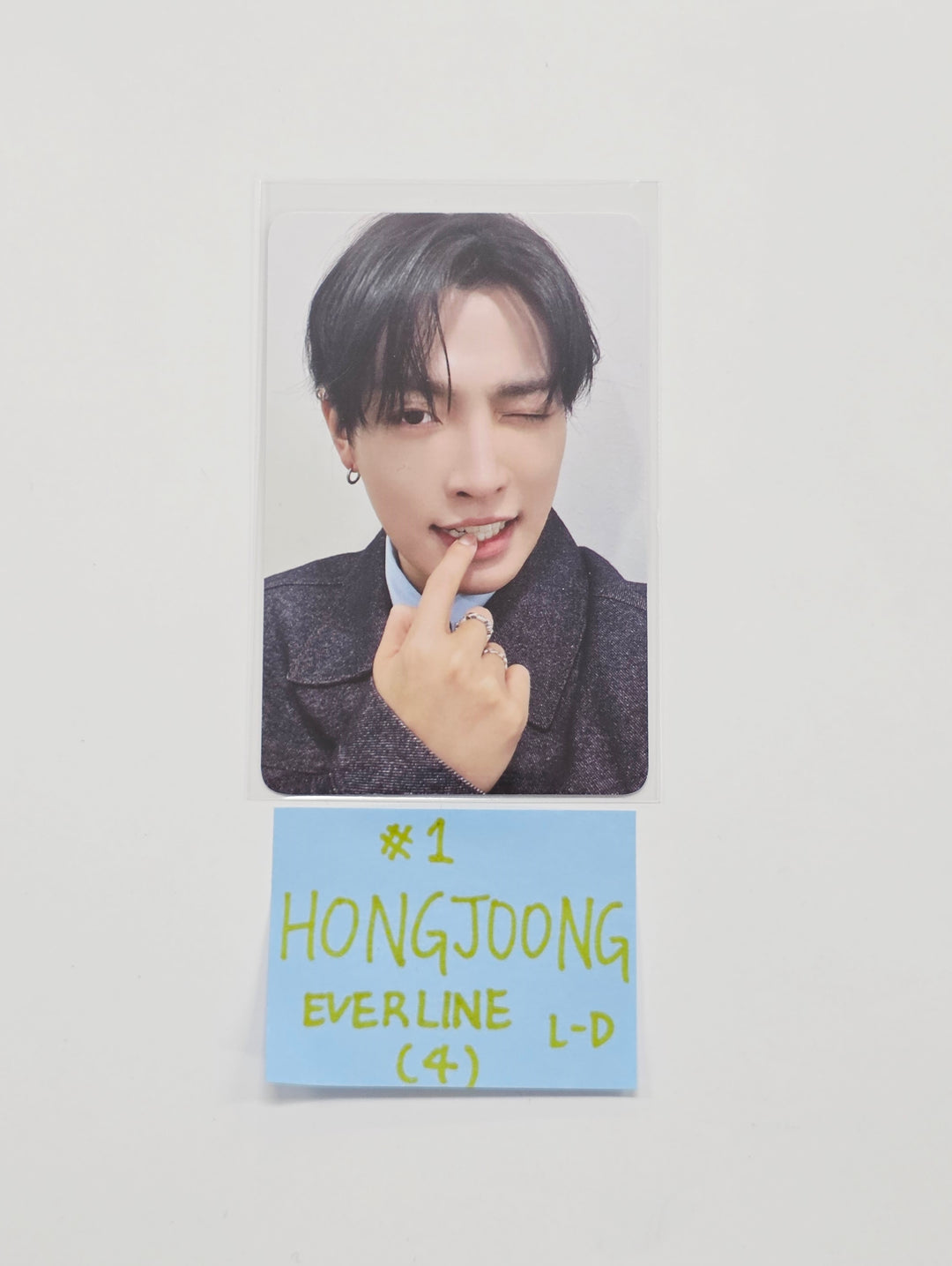 ATEEZ "GOLDEN HOUR : Part.4" - Everline Lucky Draw Event Photocard (digipack ver.) [26.03.05]