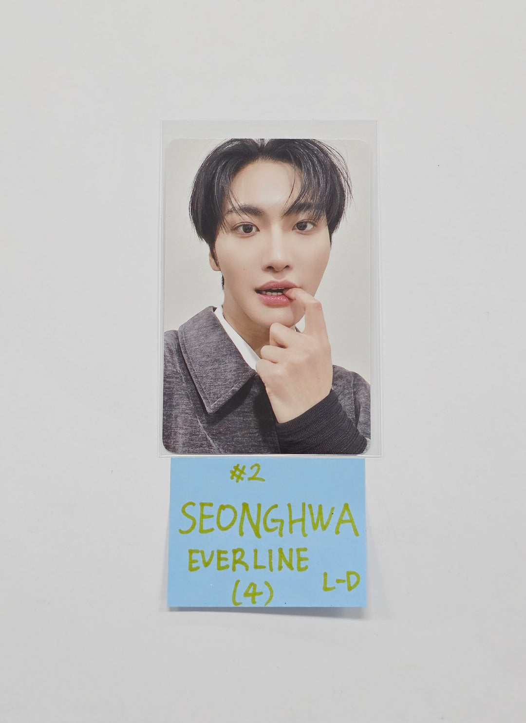 ATEEZ "GOLDEN HOUR : Part.4" - Everline Lucky Draw Event Photocard (digipack ver.) [26.03.05]