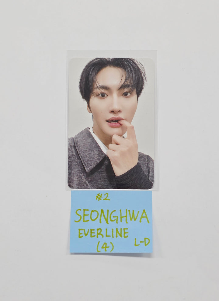 ATEEZ "GOLDEN HOUR : Part.4" - Everline Lucky Draw Event Photocard (digipack ver.) [26.03.05]