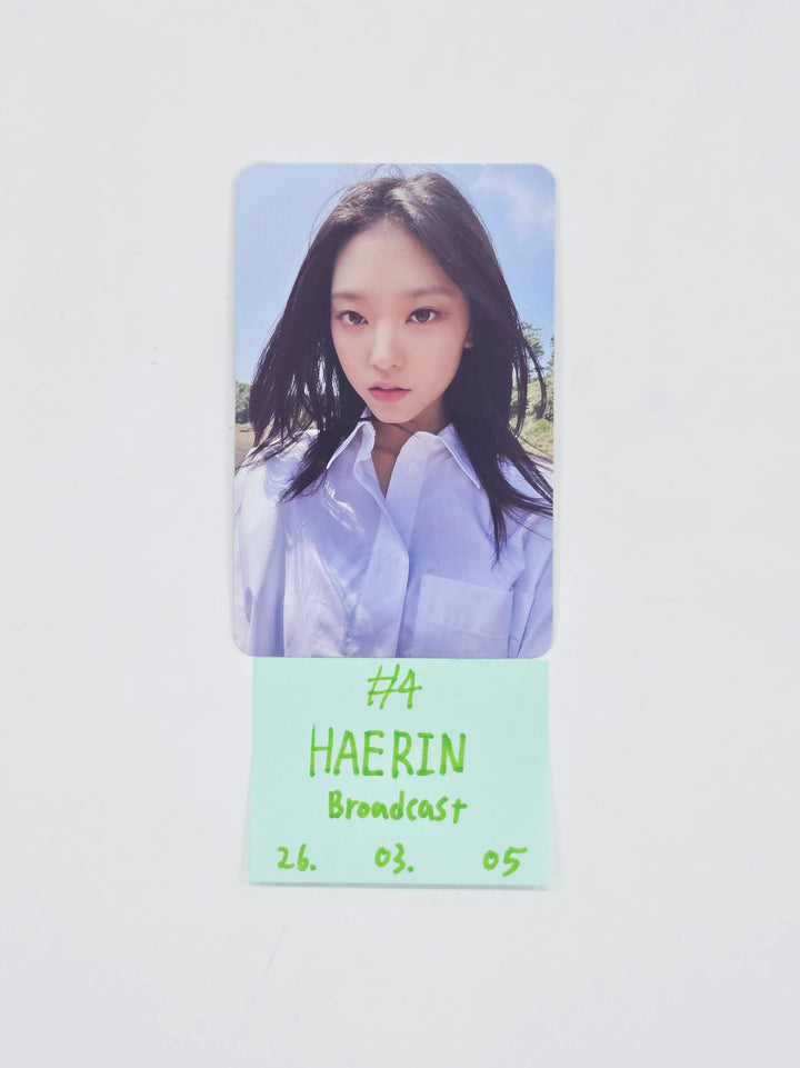 Newjeans - Broadcast Photocard [26.03.06]