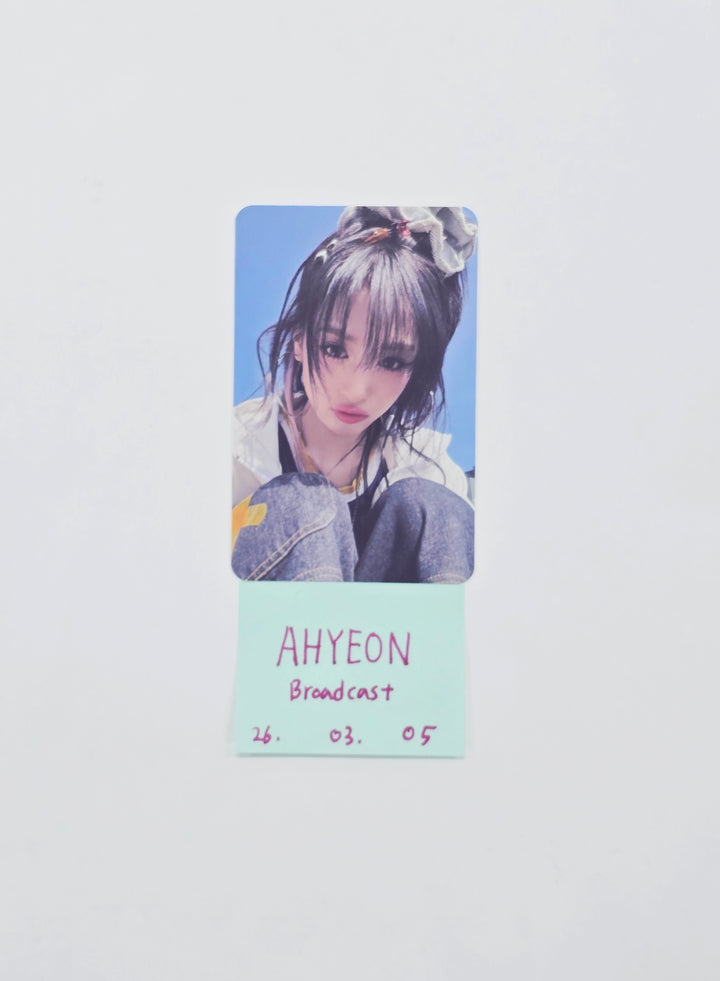 AHYEON (of BABYMONSTER) "HOT SAUCE" - Broadcast Photocard [26.03.06]