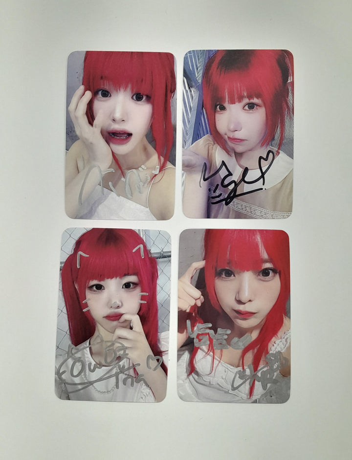 QWER - Hand Autographed(Signed) Photocard [26.03.06]