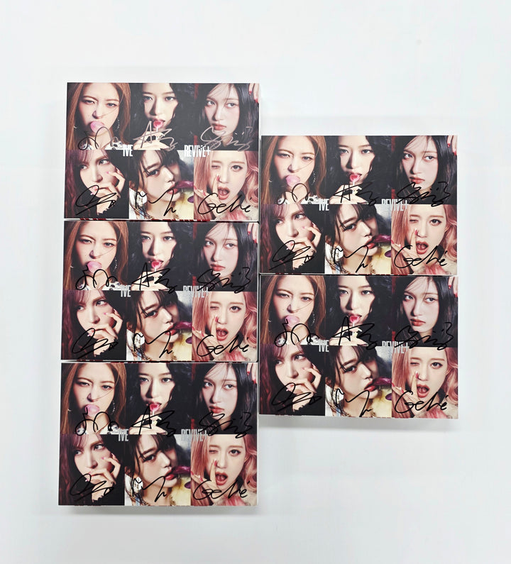IVE "REVIVE+" - Hand Autographed(Signed) Promo Album [26.03.09]