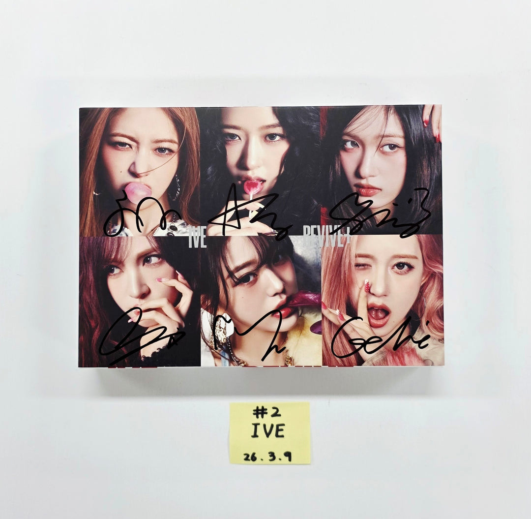 IVE "REVIVE+" - Hand Autographed(Signed) Promo Album [26.03.09]