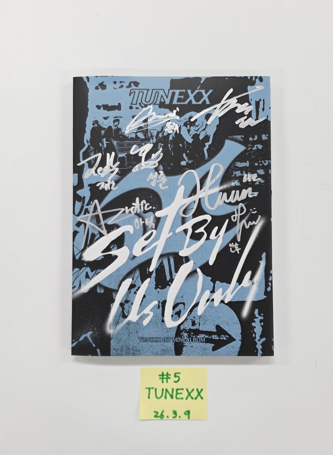 TUNEXX "SET BY US ONLY" - Hand Autographed(Signed) Promo Album [26.03.09]